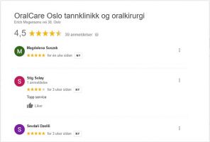 tannklinikker oslo OralCare Oslo tannklinikk og oralkirurgi