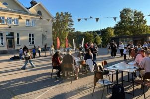 Foto: Skolestartfest på Klemetsrud skole