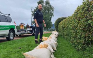 Dette gjorde Norsk Folkehjelp under ekstremværet «Hans»