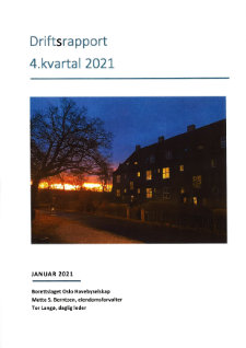 Driftsrapport 4. kvartal 2022